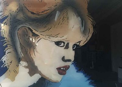 Brigitte Bardot portrait